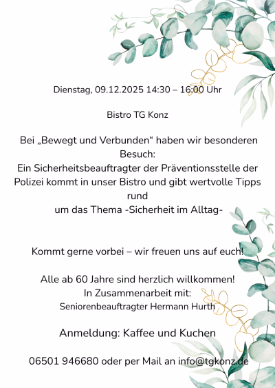 Bewegt und verbunden 09 12 2025